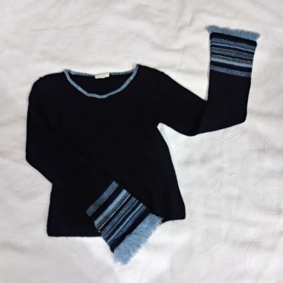 mandee Sweaters - Mandee Sweater with Bell Sleeves/Detail